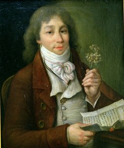 Portret Fabre dEglantine (1750-94) z jego złotą eglantyną